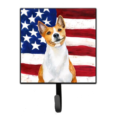 Carolines Treasures Basenji Patriotic Leash or Key Holder BB9692SH4